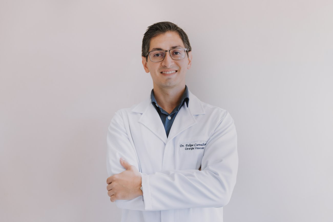 Dr. Felipe Carvalhinho, cirurgião vascular e angiologista